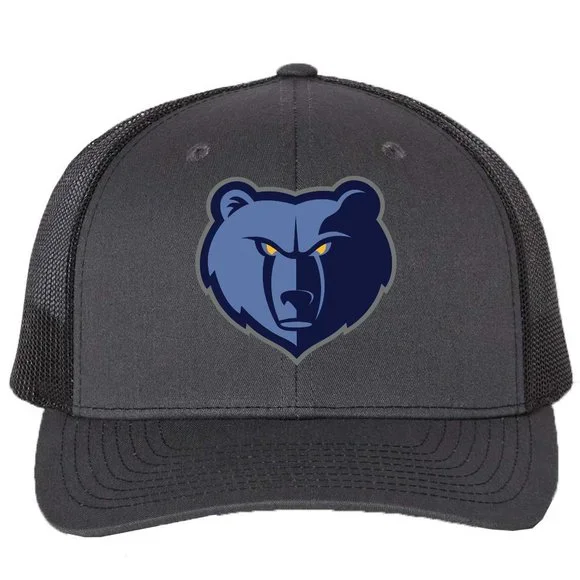Memphis Grizzlies 3D YP Snapback Trucker Hat- Charcoal/ Black - Picture 1 of 3